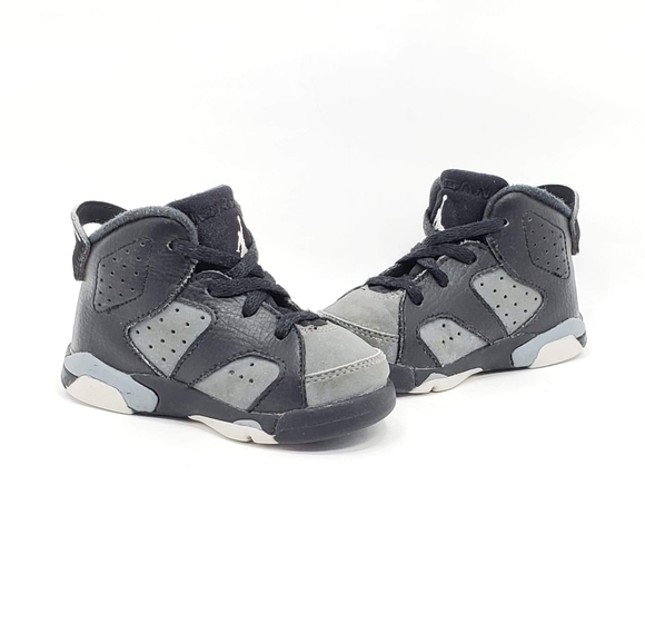 Nike Air Jordan 6 VI Retro Black / White / gray - Picture 5 of 8